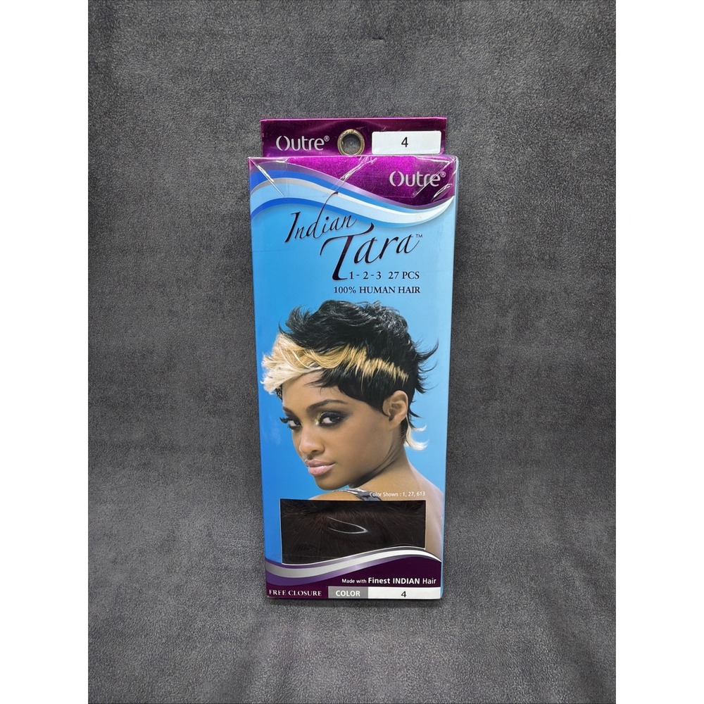 Outre Indian Tara 1-2-3 27pcs Human Hair COLOR 4
